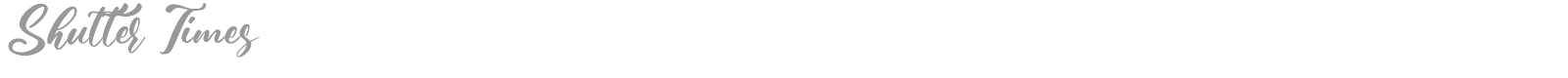 Shutter Times font preview